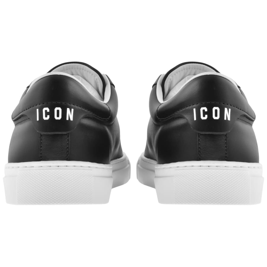 スニーカー D SQUARED2 Leather sneakers 'Cassetta' black Dsquared2 Black Leather Cassetta Low Top Sneakers Size 41 | eBay